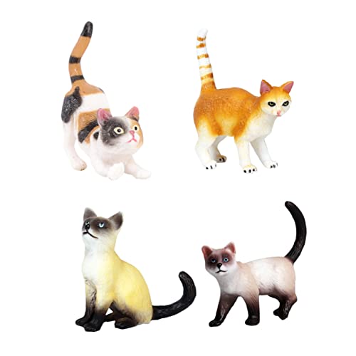 BESPORTBLE 4Stücke Realistische Kätzchenfiguren Niedliche Simulation Kätzchen Spielzeuge für Dekoration Lehrreiche Tiermodelle für Sammler für Puppenhaus und DIY Projekte BESPORTBLE 4Stücke Realistische Kätzchenfiguren Niedliche Simulation Kätzchen Spielzeuge für Dekoration Lehrreiche Tiermodelle für Sammler für Puppenhaus und DIY Projekte von BESPORTBLE