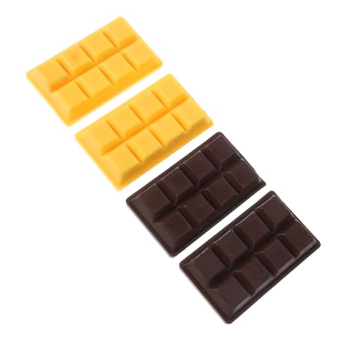 BESPORTBLE 4Stücke Realistische Schokoladendekorationen Aus Simuliertes Schokoladendekor Für Bastelprojekte Multifunktionale Requisite Für Shop Displays BESPORTBLE 4Stücke Realistische Schokoladendekorationen Aus Simuliertes Schokoladendekor Für Bastelprojekte Multifunktionale Requisite Für Shop Displays von BESPORTBLE