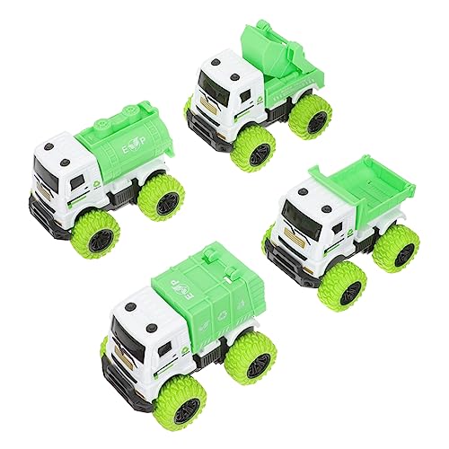 BESPORTBLE 4Stücke Reibungsantrieb Müllwagen für Robustes und Sicheres Fahrzeugmodell aus Hochwertigem Material Fördert Motorische Fähigkeiten und Umweltbewusstsein für Kleine BESPORTBLE 4Stücke Reibungsantrieb Müllwagen für Robustes und Sicheres Fahrzeugmodell aus Hochwertigem Material Fördert Motorische Fähigkeiten und Umweltbewusstsein für Kleine von BESPORTBLE
