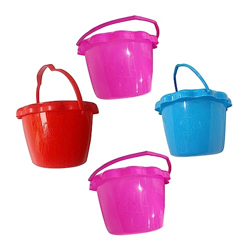 BESPORTBLE 4Stücke Sand Eimer Lustige Strandspielzeuge Für Wasser Und Sandspielzeug Für Strand Sandwanne Freien BESPORTBLE 4Stücke Sand Eimer Lustige Strandspielzeuge Für Wasser Und Sandspielzeug Für Strand Sandwanne Freien von BESPORTBLE