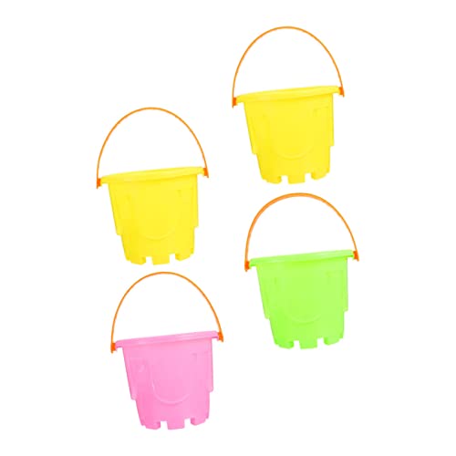 BESPORTBLE 4Stücke Strandeimer Mini Eimer für Kreatives im Sand Leicht und Handlich für Strand und Gartenaktivitäten aus Hochwertigem Kunststoff BESPORTBLE 4Stücke Strandeimer Mini Eimer für Kreatives im Sand Leicht und Handlich für Strand und Gartenaktivitäten aus Hochwertigem Kunststoff von BESPORTBLE