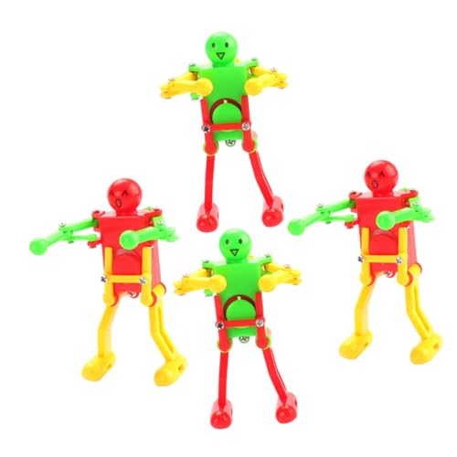 BESPORTBLE 4Stücke Tanzroboter Mechanische Aufziehroboter Für Jungen Und Farblich Sortiert Kinderspielzeug Für Kreative Spielstunden BESPORTBLE 4Stücke Tanzroboter Mechanische Aufziehroboter Für Jungen Und Farblich Sortiert Kinderspielzeug Für Kreative Spielstunden von BESPORTBLE