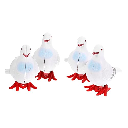BESPORTBLE 4Stücke Teiliges Aufziehspielzeug Lustige Taubenmodelle für Spielzeuge für Drinnen und Draußen Perfektes für Kleine Zufällige BESPORTBLE 4Stücke Teiliges Aufziehspielzeug Lustige Taubenmodelle für Spielzeuge für Drinnen und Draußen Perfektes für Kleine Zufällige von BESPORTBLE