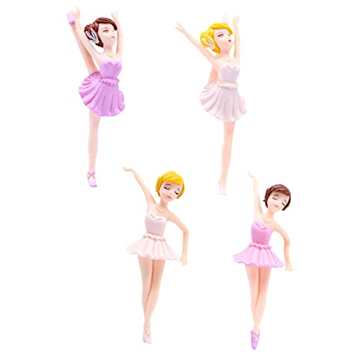 BESPORTBLE 4Stücke Teiliges Balletttänzer Figuren Für Elegante Tortendekoration Und Geburtstagsdeko Für Stilvolle Ballerina Zur Verschönerung BESPORTBLE 4Stücke Teiliges Balletttänzer Figuren Für Elegante Tortendekoration Und Geburtstagsdeko Für Stilvolle Ballerina Zur Verschönerung von BESPORTBLE