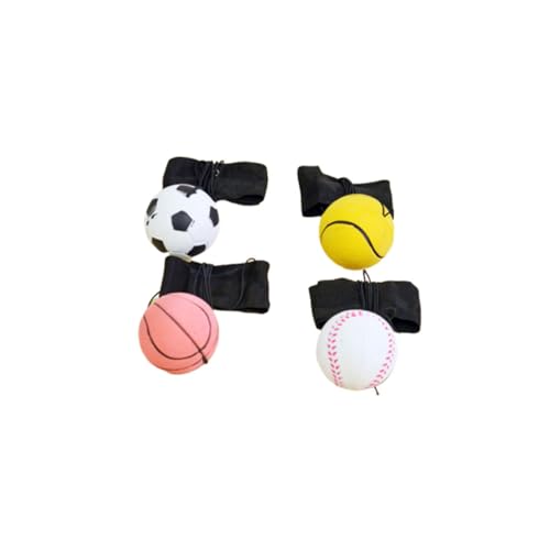 BESPORTBLE 4Stücke Teiliges Entspannender Handspielzeuge Elastische Handgelenk Bälle mit Schnur Kreative Stressabbau Spielzeuge Zufälligen Mustern für Emotionale und Spaß BESPORTBLE 4Stücke Teiliges Entspannender Handspielzeuge Elastische Handgelenk Bälle mit Schnur Kreative Stressabbau Spielzeuge Zufälligen Mustern für Emotionale und Spaß von BESPORTBLE