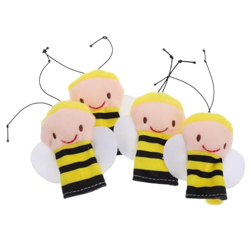 BESPORTBLE 4Stücke Teiliges Fingerpuppen mit Liebenswertem Bienen Design aus Weichem Plüsch für Interaktives Geschichtenerzählen und Rollenspiele für Jahren BESPORTBLE 4Stücke Teiliges Fingerpuppen mit Liebenswertem Bienen Design aus Weichem Plüsch für Interaktives Geschichtenerzählen und Rollenspiele für Jahren von BESPORTBLE