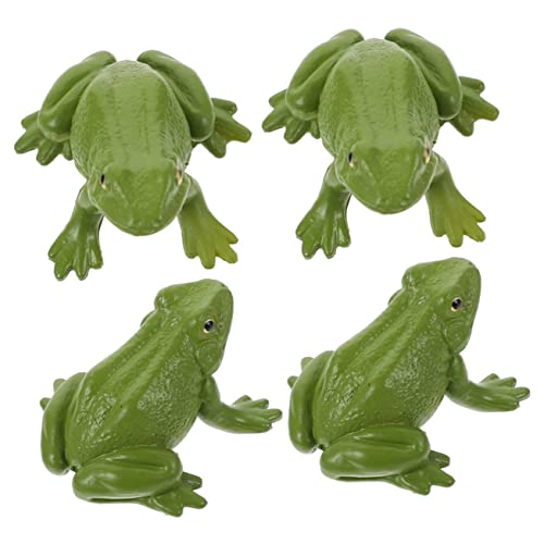BESPORTBLE 4Stücke Teiliges Frosch Figuren Kunststoff Froschspielzeug Für Dekorative Frösche Für Schreibtisch Und Garten BESPORTBLE 4Stücke Teiliges Frosch Figuren Kunststoff Froschspielzeug Für Dekorative Frösche Für Schreibtisch Und Garten von BESPORTBLE