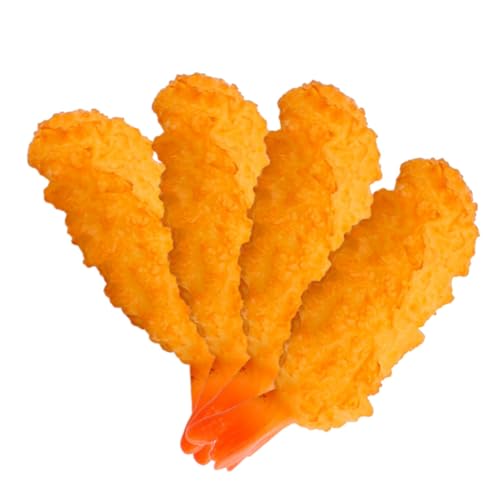 BESPORTBLE 4Stücke Teiliges Gefälschtes Tempura Modell aus Hochwertigem Realistisches für Küche und Dekoration Requisite für Film und Fotografie BESPORTBLE 4Stücke Teiliges Gefälschtes Tempura Modell aus Hochwertigem Realistisches für Küche und Dekoration Requisite für Film und Fotografie von BESPORTBLE