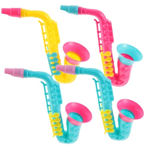 BESPORTBLE 4Stücke Teiliges Saxophon Aus Pädagogisches Musikinstrument Für Jungen Für Partys Und Musikbildung Bringt Freude Und Kreativität von BESPORTBLE