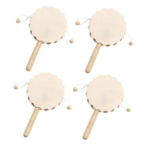 BESPORTBLE 4Stücke Unvollendete Holz Rasseltrommel DIY Malerei für Handbemalte Schüttelrassel Geeignet für Kreative Bastelprojekte und Spielspaß BESPORTBLE 4Stücke Unvollendete Holz Rasseltrommel DIY Malerei für Handbemalte Schüttelrassel Geeignet für Kreative Bastelprojekte und Spielspaß von BESPORTBLE
