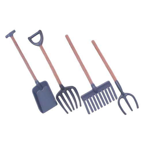 BESPORTBLE 4Stücke Zartes Hausdekor Für Miniaturspielzeug Realistische Gartenaccessoires Für Mini Häuser Und Tischdeko von BESPORTBLE