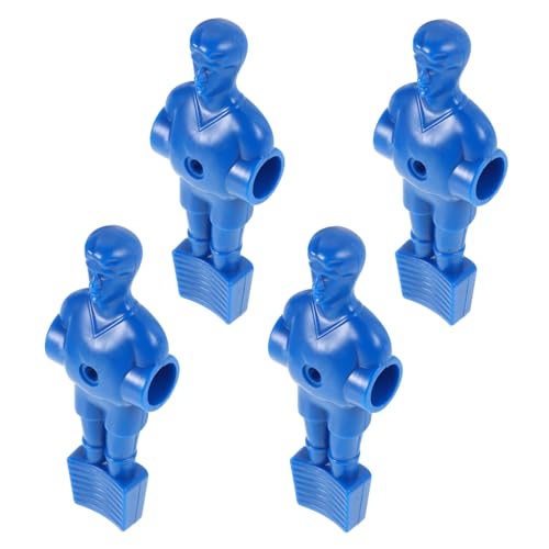 BESPORTBLE 4pcs Foosball -Figuren Mini Fußballspieler Statue Football Machine Liefert Desktop -fußballmänner Foosballspieler Spielzeug Fußballfiguren Spielzeug Spielzeug von BESPORTBLE