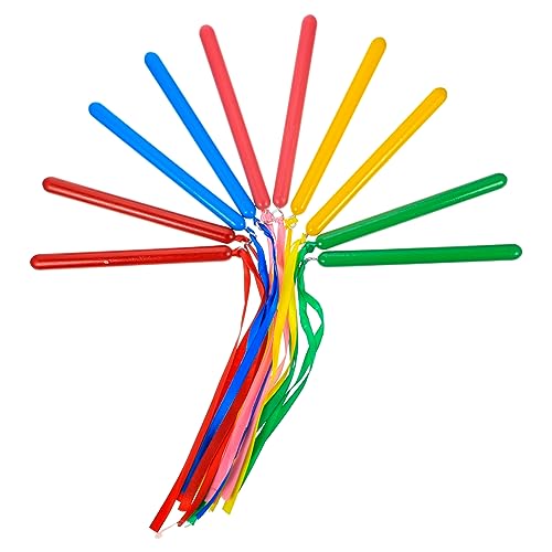 BESPORTBLE 5 Paare Bunte Rhythmusstäbe aus Kindersichere Kanten Pädagogisches Percussion Instrument für Musikalische Früherziehung für Rhythmischen Lernen von BESPORTBLE