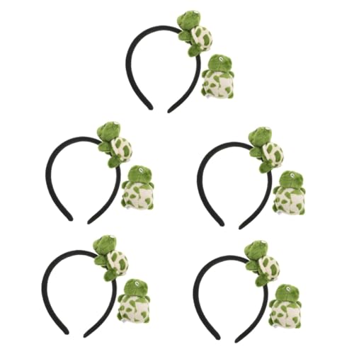 BESPORTBLE 5 Sätze lustige Party-Stirnbänder für Frauen Haarband Tierhaarspange Schildkröte Haarspange Schildkröte Kopfschmuck Schildkröten-Kopfbedeckung Lustige Stirnbänder für Frauen Stoff BESPORTBLE 5 Sätze lustige Party-Stirnbänder für Frauen Haarband Tierhaarspange Schildkröte Haarspange Schildkröte Kopfschmuck Schildkröten-Kopfbedeckung Lustige Stirnbänder für Frauen Stoff von BESPORTBLE