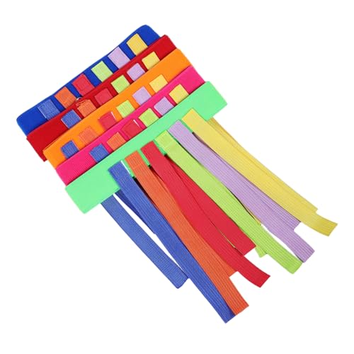 BESPORTBLE 5 Stück Catch Tail Spielgürtel Kindergarten Equipment Motorischen Fähigkeiten Sozialer Interaktion Bunte Gürtel für Feste und Spielplätze BESPORTBLE 5 Stück Catch Tail Spielgürtel Kindergarten Equipment Motorischen Fähigkeiten Sozialer Interaktion Bunte Gürtel für Feste und Spielplätze von BESPORTBLE