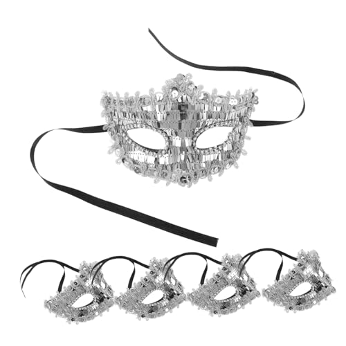 BESPORTBLE 5 Stück Halbe Gesicht Maske für Frauen für Kostümpartys Hochzeiten Bälle und Cosplay Events Beeindruckende Handwerkskunst und BESPORTBLE 5 Stück Halbe Gesicht Maske für Frauen für Kostümpartys Hochzeiten Bälle und Cosplay Events Beeindruckende Handwerkskunst und von BESPORTBLE
