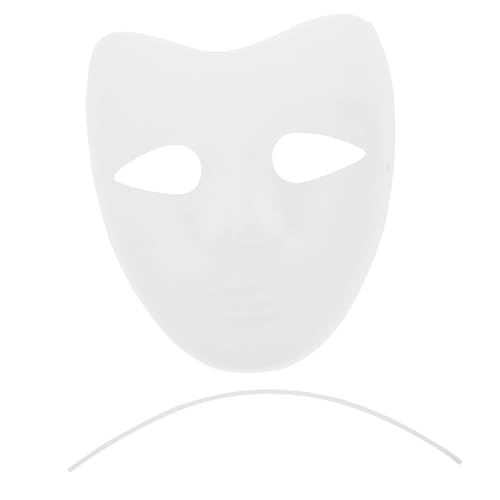 BESPORTBLE 5 Stück Handbemalte Weiße Embryomaske Leere Gesichtsmaske Vollgesichtsmaskenkostüm Farbe Maske Karneval-diy-maske Diy-maskenbasteln Weiße Maske Papier BESPORTBLE 5 Stück Handbemalte Weiße Embryomaske Leere Gesichtsmaske Vollgesichtsmaskenkostüm Farbe Maske Karneval-diy-maske Diy-maskenbasteln Weiße Maske Papier von BESPORTBLE