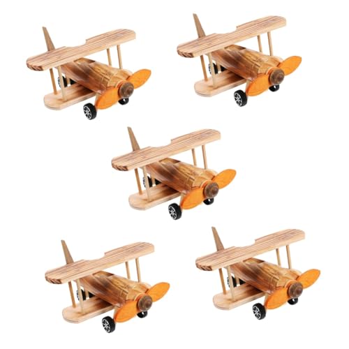 BESPORTBLE 5 Stück Holzflugzeug Modell Vintage Flugzeug Holzspielzeug Holz Kampfflugzeug Dekoratives Hubschraubermodell Retro Flugzeug Ornament BESPORTBLE 5 Stück Holzflugzeug Modell Vintage Flugzeug Holzspielzeug Holz Kampfflugzeug Dekoratives Hubschraubermodell Retro Flugzeug Ornament von BESPORTBLE