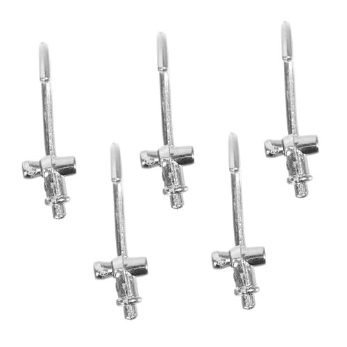 BESPORTBLE 5 Stück Maßstab Realistische Puppenhaus Badezimmer Armaturen Langlebige Legierung Vielseitig für Bad Küchen-dioramen Kreative Bastelzubehör BESPORTBLE 5 Stück Maßstab Realistische Puppenhaus Badezimmer Armaturen Langlebige Legierung Vielseitig für Bad Küchen-dioramen Kreative Bastelzubehör von BESPORTBLE