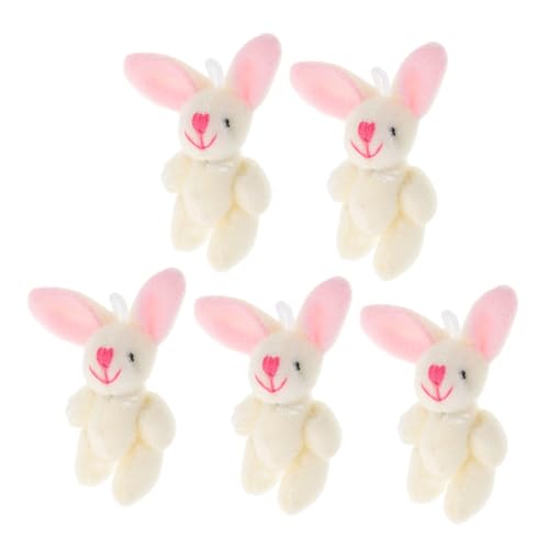 BESPORTBLE 5 Stück Mini Kuscheltier Hase Teiliges Weiche Mini Bunny Figuren mit Gelenken Kleine Plüschtiere für Kinderzimmer Dekoration Handliche Kuscheltiere als Frühlings und BESPORTBLE 5 Stück Mini Kuscheltier Hase Teiliges Weiche Mini Bunny Figuren mit Gelenken Kleine Plüschtiere für Kinderzimmer Dekoration Handliche Kuscheltiere als Frühlings und von BESPORTBLE