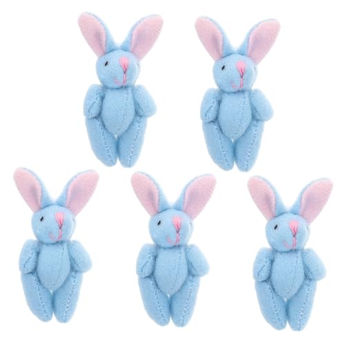 BESPORTBLE 5 Stück Mini Plüschhase Gelenkiger Kuscheltier für Ostern Geburtstagsfeiern Hochzeitsdekorationen Niedliches für Erwachsene BESPORTBLE 5 Stück Mini Plüschhase Gelenkiger Kuscheltier für Ostern Geburtstagsfeiern Hochzeitsdekorationen Niedliches für Erwachsene von BESPORTBLE