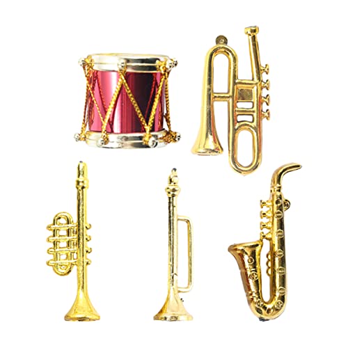 BESPORTBLE 5 Stück Miniatur Musikinstrumente Set Teiliges Puppenhaus für Simulation für Kreative und Musikalische Entwicklung BESPORTBLE 5 Stück Miniatur Musikinstrumente Set Teiliges Puppenhaus für Simulation für Kreative und Musikalische Entwicklung von BESPORTBLE