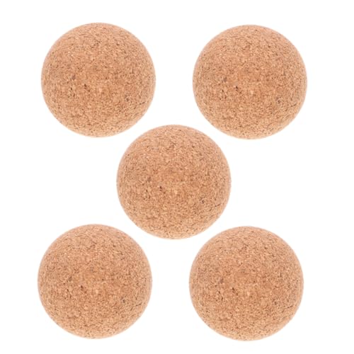 BESPORTBLE 5 Stück Teiliges Abnehmbare Verschleißfeste Holzkugeln für Tischfußball Glatte Oberfläche Stabile Holzkonstruktion für Heim Schulpause spielspaß von BESPORTBLE