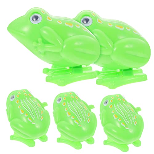 BESPORTBLE 5 Stück Teiliges Aufziehspielzeug für Lustige Frosch Designs Motorische Fähigkeiten Fördernd für Kleinkinder und Bewegliche Figuren und Spaß BESPORTBLE 5 Stück Teiliges Aufziehspielzeug für Lustige Frosch Designs Motorische Fähigkeiten Fördernd für Kleinkinder und Bewegliche Figuren und Spaß von BESPORTBLE
