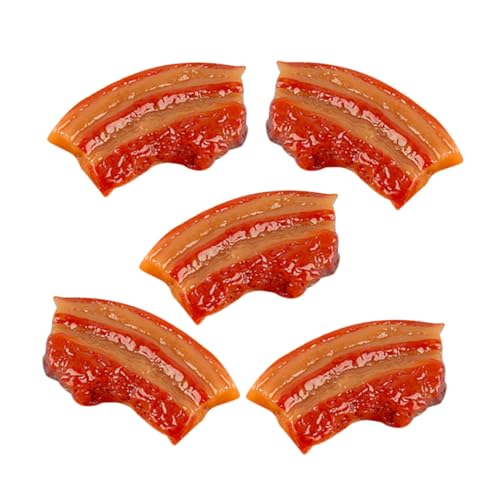 BESPORTBLE 5 Stück Teiliges Fake Meat Dekorationsset Realistische Fleischattrappen Fotorequisiten Vielseitig für Film Hotpot Restaurant Küche Lehrzwecke und Zuhause Geeignet von BESPORTBLE
