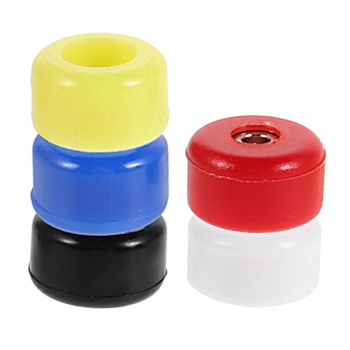 BESPORTBLE 5 Stück Teiliges Finger Skateboard Räder mit Hochgeschwindigkeitslagern Langlebige Material Ersatzräder für Profi und Hobbyspieler Einfache Montage Vielseitig für Mini Finger von BESPORTBLE