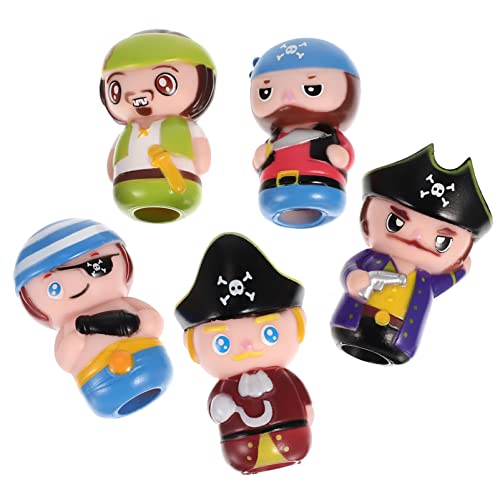 BESPORTBLE 5 Stück Teiliges Fingerpuppen für Cartoon Piraten Fingerfiguren für Geschichtenerzählen und Eltern Junge Mädchen Spiele für Kindergeburtstage von BESPORTBLE