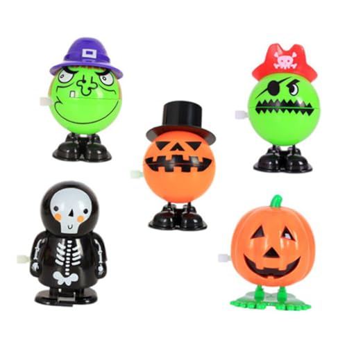 BESPORTBLE 5 Stück Teiliges Halloween Aufziehspielzeug für Lustige und Interessante Überraschungen mit Springendem Design für Partys Dekoration Zufälliger Stil BESPORTBLE 5 Stück Teiliges Halloween Aufziehspielzeug für Lustige und Interessante Überraschungen mit Springendem Design für Partys Dekoration Zufälliger Stil von BESPORTBLE