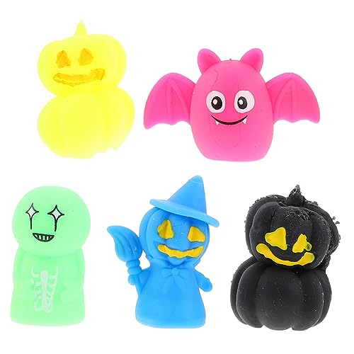 BESPORTBLE 5 Stück Teiliges Halloween Fingerpuppen Set aus Weichem TPR Material Gestaltete Hexe und Fledermaus Figuren Interaktives für Vorschulkinder als Partygeschenk und Erzählrequisit BESPORTBLE 5 Stück Teiliges Halloween Fingerpuppen Set aus Weichem TPR Material Gestaltete Hexe und Fledermaus Figuren Interaktives für Vorschulkinder als Partygeschenk und Erzählrequisit von BESPORTBLE