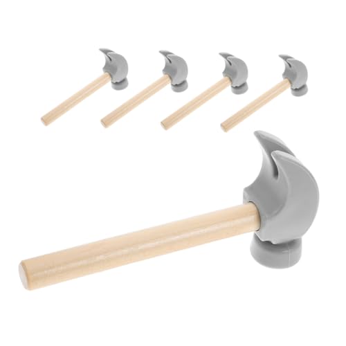 BESPORTBLE 5 Stück Teiliges Holzhammer Pädagogisches Werkzeug Nachahmung Robustes Holzmaterial Fördert Motorik und Kreativität für Geburtstag und Rollenspiele BESPORTBLE 5 Stück Teiliges Holzhammer Pädagogisches Werkzeug Nachahmung Robustes Holzmaterial Fördert Motorik und Kreativität für Geburtstag und Rollenspiele von BESPORTBLE