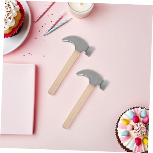 BESPORTBLE 5 Stück Teiliges Holzspielzeug Hammer für Kleine Hämmer zum Klopfen Pädagogische Schlagwerkzeuge aus Holz Simulation für Rollenspiele für Geburtstagsfeiern von BESPORTBLE