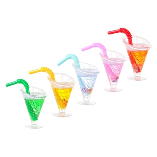 BESPORTBLE 5 Stück Teiliges Mini Dessertbecher Realistische Hawaii Dekorationen für Puppenhaus und Sommerpartys Niedliche Miniatur Saftbecher für Kreative Wohnaccessoires BESPORTBLE 5 Stück Teiliges Mini Dessertbecher Realistische Hawaii Dekorationen für Puppenhaus und Sommerpartys Niedliche Miniatur Saftbecher für Kreative Wohnaccessoires von BESPORTBLE
