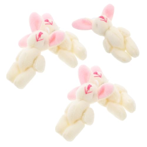 BESPORTBLE 5 Stück Teiliges Mini Kuscheltier Hase aus Weichem Material Bewegliche Gelenke Niedliche Plüschfiguren für Zuhause Büro und Kinderzimmer Dekoration Tragbar und Charmant Gestaltet BESPORTBLE 5 Stück Teiliges Mini Kuscheltier Hase aus Weichem Material Bewegliche Gelenke Niedliche Plüschfiguren für Zuhause Büro und Kinderzimmer Dekoration Tragbar und Charmant Gestaltet von BESPORTBLE