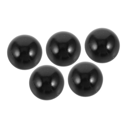 BESPORTBLE 5 Stück Teiliges Pinball Kugelset aus Schwarzem Kunststoff Langlebige Spielbälle für Flipperautomaten Schnelle Ballgeschwindigkeit Robustes Pinball Zubehör für Intensives von BESPORTBLE