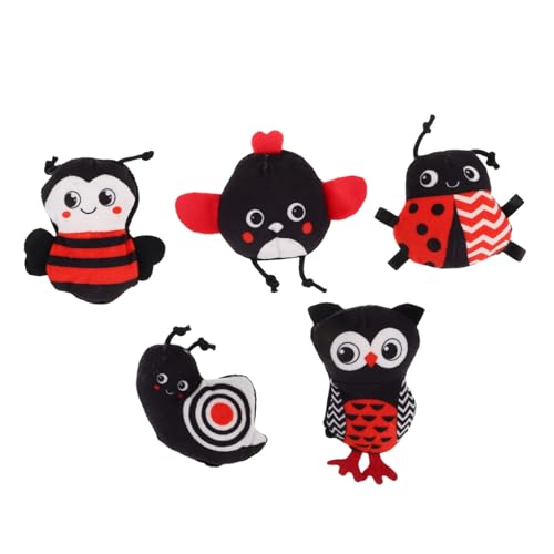 BESPORTBLE 5 Stück Teiliges Plüsch Fingerpuppen für Jährige Weiche Beißbare Tierfiguren für Sensorisches Spiel Zahnungshilfe und Kognitive Entwicklung BESPORTBLE 5 Stück Teiliges Plüsch Fingerpuppen für Jährige Weiche Beißbare Tierfiguren für Sensorisches Spiel Zahnungshilfe und Kognitive Entwicklung von BESPORTBLE
