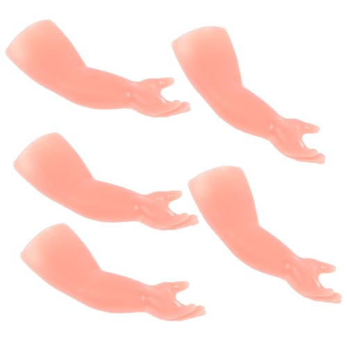 BESPORTBLE 5 Stück Teiliges Realistische Falsche Finger Gummiprops für Zaubertricks Halloween Horror Requisiten Natürliche Farbe und Falten Bühnenrequisite und Partyspaß von BESPORTBLE