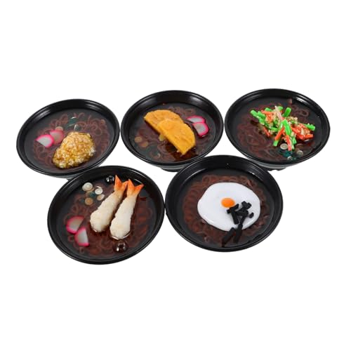 BESPORTBLE 5 Stück Teiliges Realistische Künstliche Soba Nudelmodelle Pädagogisches Küchen für Spiel und Foto Lebensechte Nachbildung für Puppenhaus und BESPORTBLE 5 Stück Teiliges Realistische Künstliche Soba Nudelmodelle Pädagogisches Küchen für Spiel und Foto Lebensechte Nachbildung für Puppenhaus und von BESPORTBLE