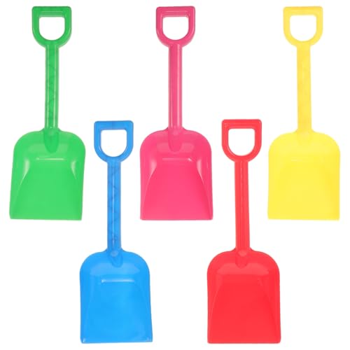 BESPORTBLE 5 Stück Teiliges Sandspielzeug für Bunte Sandschaufeln Blau Rosa Grün Gelb Rot für Strand und Garten zum Graben Freien BESPORTBLE 5 Stück Teiliges Sandspielzeug für Bunte Sandschaufeln Blau Rosa Grün Gelb Rot für Strand und Garten zum Graben Freien von BESPORTBLE