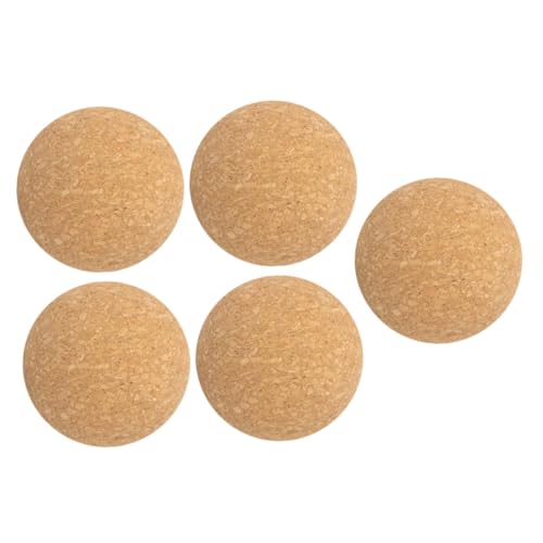 BESPORTBLE 5 Stück Teiliges Tischfußball Ersatzbälle aus Holz Leichte Langlebige Kickertisch Bälle für Interaktives Desktop Fußballspiel Geeignet für Standard Tischkicker Spiele von BESPORTBLE