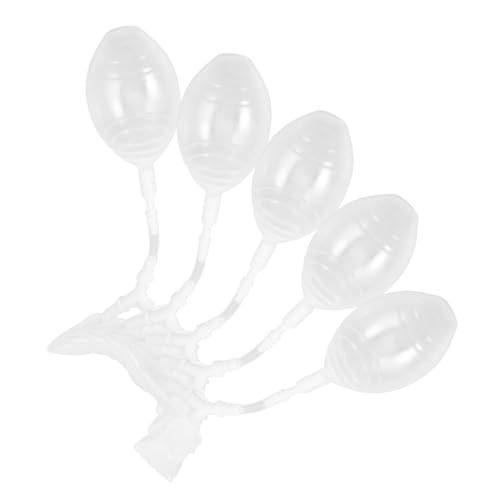 BESPORTBLE 5 Stück Teiliges Transparentes Diy Kaninchenohren mit Beweglichen Luftkammern Y Förmiges Aufblaszubehör für Animierte Hasenohren Leicht Langlebig für Haarreifen und Cosplay BESPORTBLE 5 Stück Teiliges Transparentes Diy Kaninchenohren mit Beweglichen Luftkammern Y Förmiges Aufblaszubehör für Animierte Hasenohren Leicht Langlebig für Haarreifen und Cosplay von BESPORTBLE