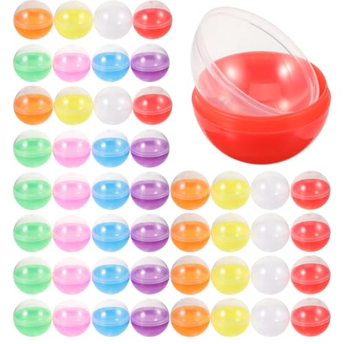 BESPORTBLE 50 Befüllbare Plastikbälle – Mehrzweck-Partygeschenke Zum Ostereier-Alternativen Süßigkeiten- Und Spielzeugbehälter BESPORTBLE 50 Befüllbare Plastikbälle – Mehrzweck-Partygeschenke Zum Ostereier-Alternativen Süßigkeiten- Und Spielzeugbehälter von BESPORTBLE