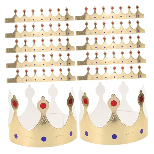 BESPORTBLE 50 Stück Goldene Geburtstagshüte für Jungen Mädchen und Erwachsene Luxus Geburtstagskrone mit Prägung für Feierlichkeiten und Besondere Anlässe BESPORTBLE 50 Stück Goldene Geburtstagshüte für Jungen Mädchen und Erwachsene Luxus Geburtstagskrone mit Prägung für Feierlichkeiten und Besondere Anlässe von BESPORTBLE
