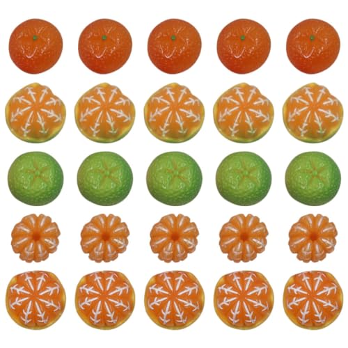 BESPORTBLE 50 Stück Künstliche Orangen Charms für Miniaturhaus Deko und Schmuckherstellung Realistische Fruchtaccessoires Orange für Kreative Bastelprojekte und Festivals BESPORTBLE 50 Stück Künstliche Orangen Charms für Miniaturhaus Deko und Schmuckherstellung Realistische Fruchtaccessoires Orange für Kreative Bastelprojekte und Festivals von BESPORTBLE