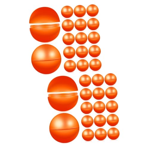 BESPORTBLE 50 Stück Lotteriekugeln Kunststoff Orange Hohle Wiederverwendbare Raffle Bälle für Party Gewinnspiele Tombola Spiel Zubehör BESPORTBLE 50 Stück Lotteriekugeln Kunststoff Orange Hohle Wiederverwendbare Raffle Bälle für Party Gewinnspiele Tombola Spiel Zubehör von BESPORTBLE