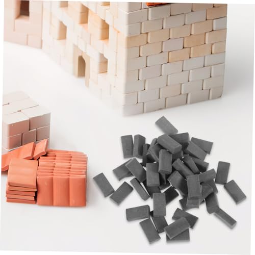 BESPORTBLE 50 Stück Maßstab Realistische Bausteine für Puppenhaus Modellbau und Vielseitig Einsetzbare Miniatursteine für Kreative Bastelprojekte BESPORTBLE 50 Stück Maßstab Realistische Bausteine für Puppenhaus Modellbau und Vielseitig Einsetzbare Miniatursteine für Kreative Bastelprojekte von BESPORTBLE