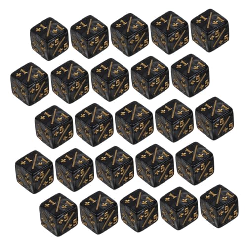 BESPORTBLE 50 Stück Mathematikzeichen Würfel Set für Unterricht und Rollenspiele Langlebige Pädagogische Würfel mit Einzigartigem Design für Klassenzimmer Lernspiele und Partyzubehör BESPORTBLE 50 Stück Mathematikzeichen Würfel Set für Unterricht und Rollenspiele Langlebige Pädagogische Würfel mit Einzigartigem Design für Klassenzimmer Lernspiele und Partyzubehör von BESPORTBLE
